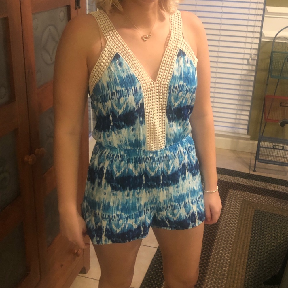 Tie dye romper